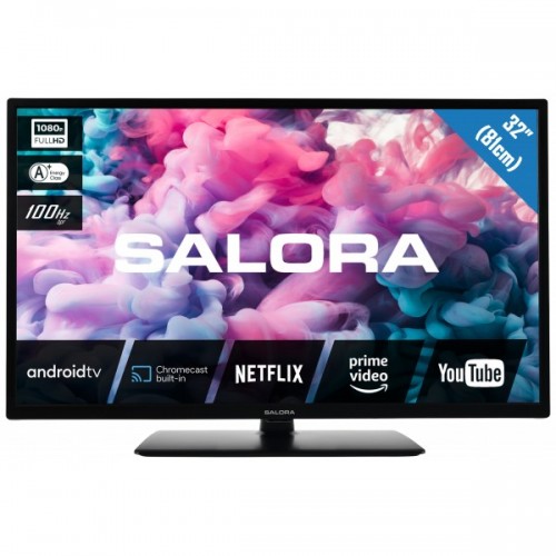 Salora 330 series 32FA330 TV 81.3 cm (32") Full HD Smart TV Wi-Fi Black, Black