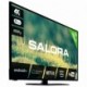 Salora 2204 series 43EA2204 TV 109.2 cm (43") 4K Ultra HD Smart TV Wi-Fi Black, Black