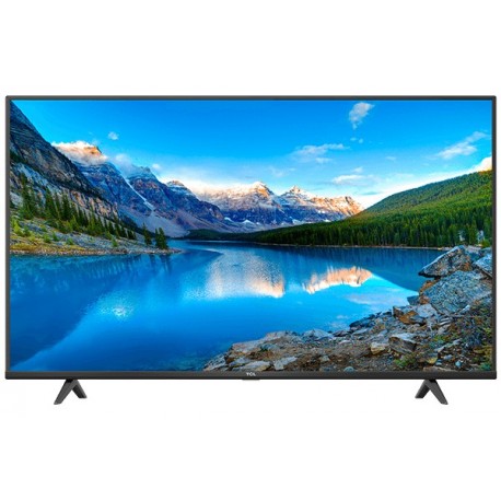 TCL 43P618 TV 109.2 cm (43") 4K Ultra HD Smart TV Wi-Fi Black, Black