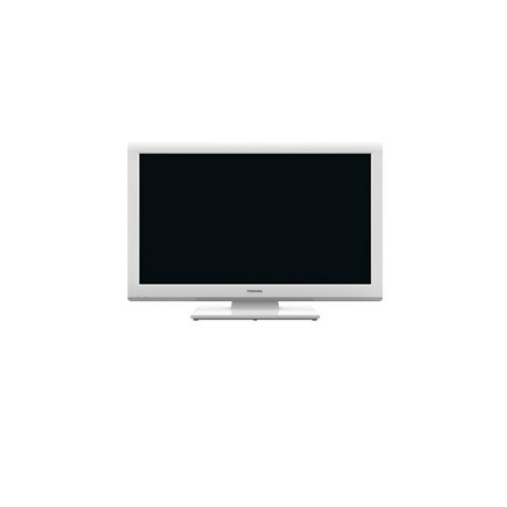 Toshiba 26" DL934 High Definition LED TV with built-in DVD player, White