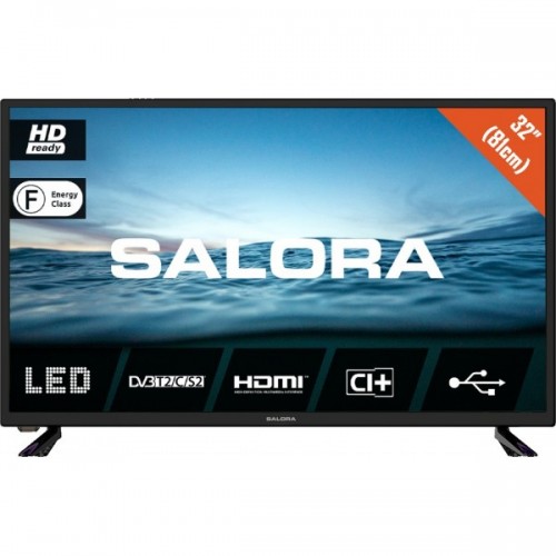 Salora 210 series 32D210 TV 81.3 cm (32") HD Black, Black