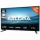 Salora 210 series 40D210 TV 101.6 cm (40") Full HD Black, Black