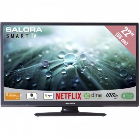 Salora 22LED9102CS TV 55.9 cm (22") Full HD Smart TV Black, Black