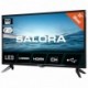 Salora 210 series 24D210 TV 61 cm (24") Full HD Black, Black