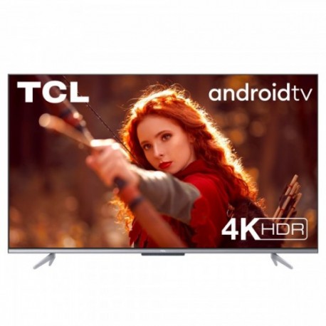 TCL 55P725 TV 139.7 cm (55") 4K Ultra HD Smart TV Wi-Fi Black, Black