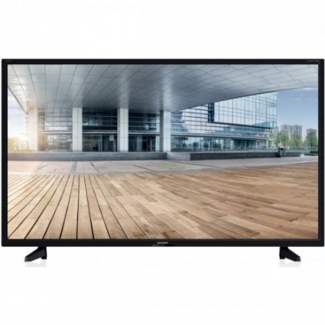 Sharp 32" HD Ready LED TV 81.3 cm (32") Full HD+ Black, Black