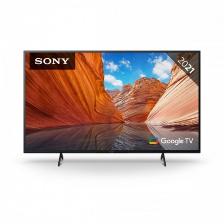 Sony KD43X80JU TV 109.2 cm (43") 4K Ultra HD Smart TV Wi-Fi Black, Black
