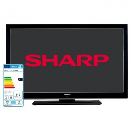 Sharp LC-40LE530E TV 101.6 cm (40") Full HD Black, Black
