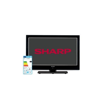 Sharp LC-24DV510K TV 61 cm (24") Full HD Black, Black