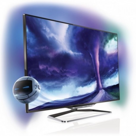 Philips 8000 series 40PFL8008S/12 TV 101.6 cm (40") Full HD Smart TV Wi-Fi Black, Silver, Black, Silver