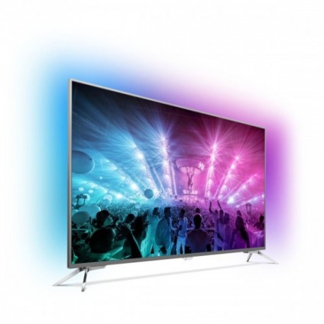 Philips 7000 series 4K Ultra Slim TV powered by Android TV™ 65PUT7101/56, Silver