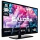 Salora 330 series 32HA330 TV 81.3 cm (32") HD Smart TV Wi-Fi Black, Black