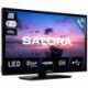 Salora 6500 series 24HDB6505 TV 61 cm (24") HD Black, Black
