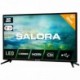 Salora 2100 series 32LTC2100 TV 81.3 cm (32") HD Black, Black