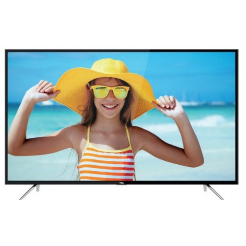 TCL U49P6066 TV 124.5 cm (49") 4K Ultra HD Smart TV Wi-Fi Black,Silver