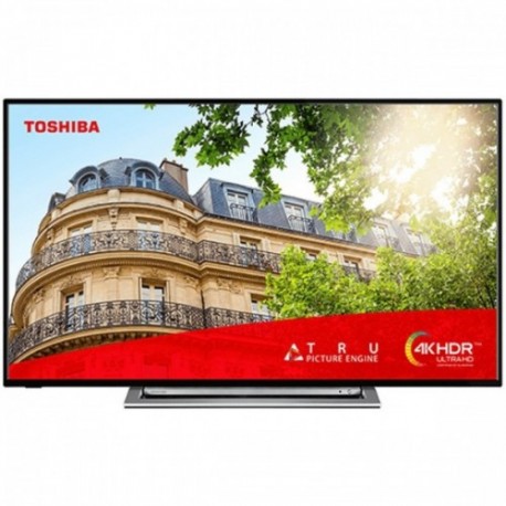 Toshiba 49UL3A63DG TV 124.5 cm (49") 4K Ultra HD Smart TV Wi-Fi Black, Black
