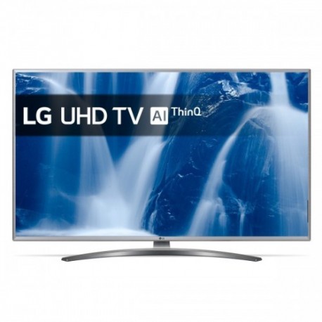 LG 43UM7600PLB TV 109.2 cm (43") 4K Ultra HD Smart TV Wi-Fi Silver, Silver