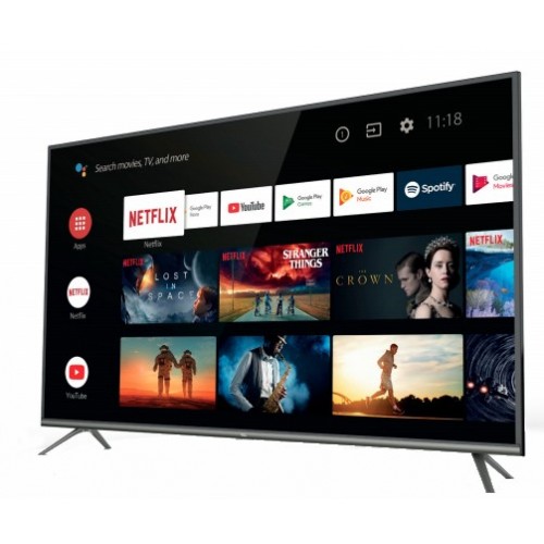 TCL 43EP644 TV 109.2 cm (43") 4K Ultra HD Smart TV Wi-Fi Black, Black