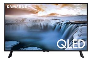 SAMSUNG QN32Q50RAFXZA Flat 32″ QLED 4K 32Q50 Series Smart TV