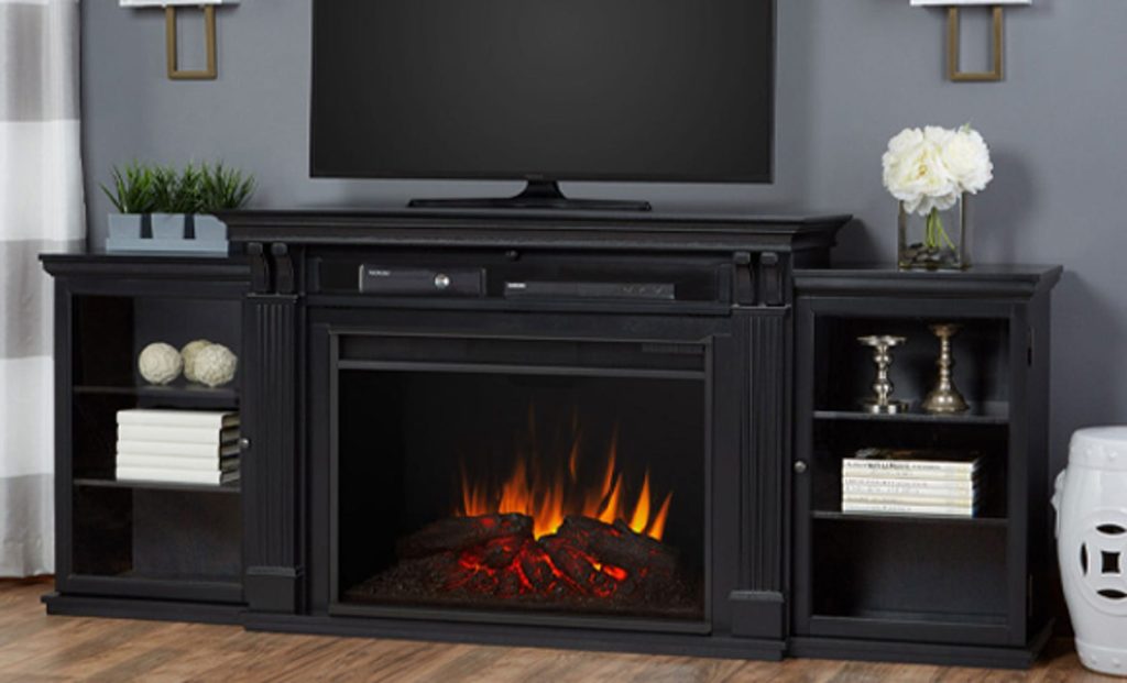 Best 75 Inch TV Stand with Fireplace
